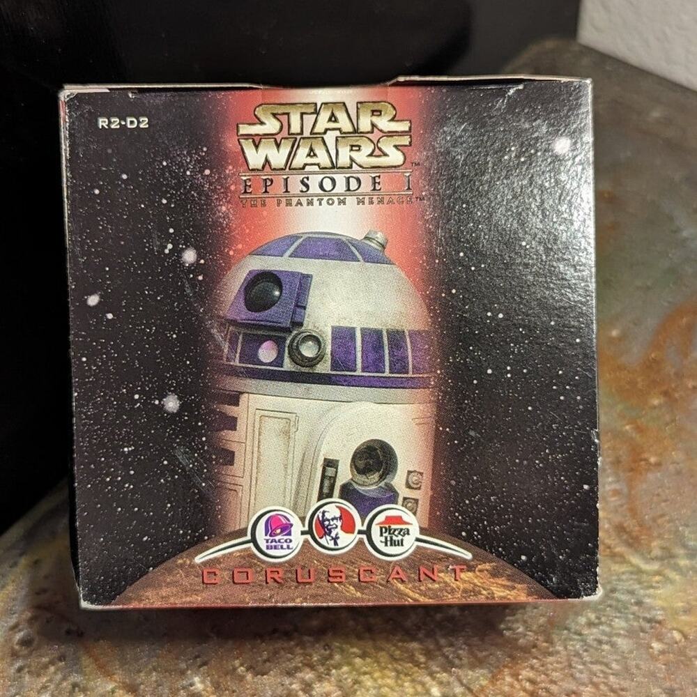 R2-D2 Star Wars Episode 1 Taco Bell KFC Pizza Hut NEW Sealed kids toy Vintage